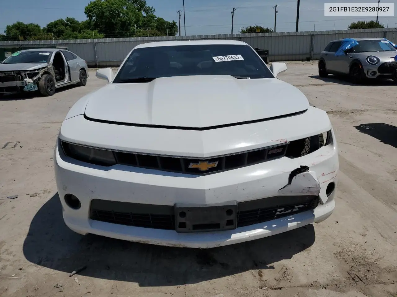 2014 Chevrolet Camaro Lt VIN: 2G1FB1E32E9280927 Lot: 56770435