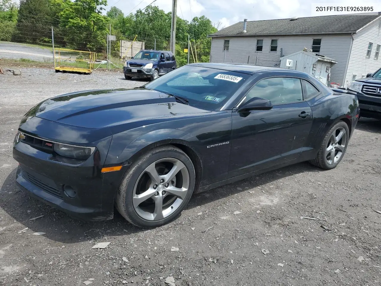 2014 Chevrolet Camaro Lt VIN: 2G1FF1E31E9263895 Lot: 56836505