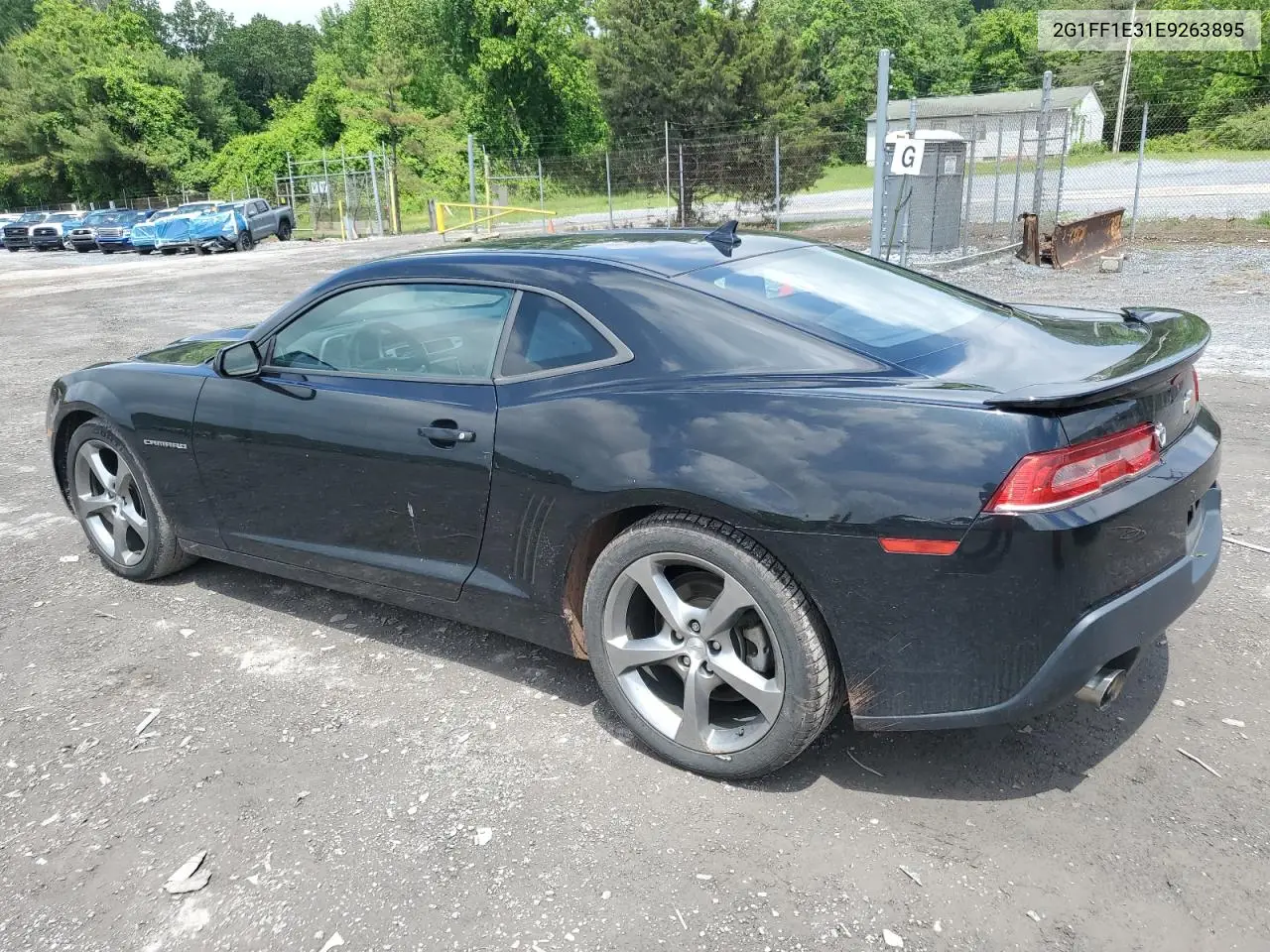 2014 Chevrolet Camaro Lt VIN: 2G1FF1E31E9263895 Lot: 56836505