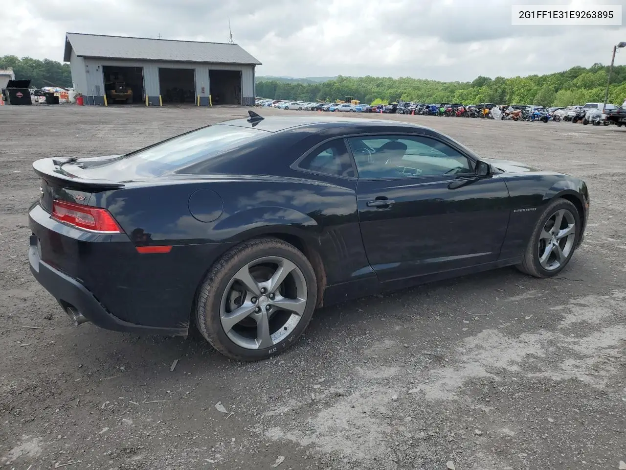 2014 Chevrolet Camaro Lt VIN: 2G1FF1E31E9263895 Lot: 56836505