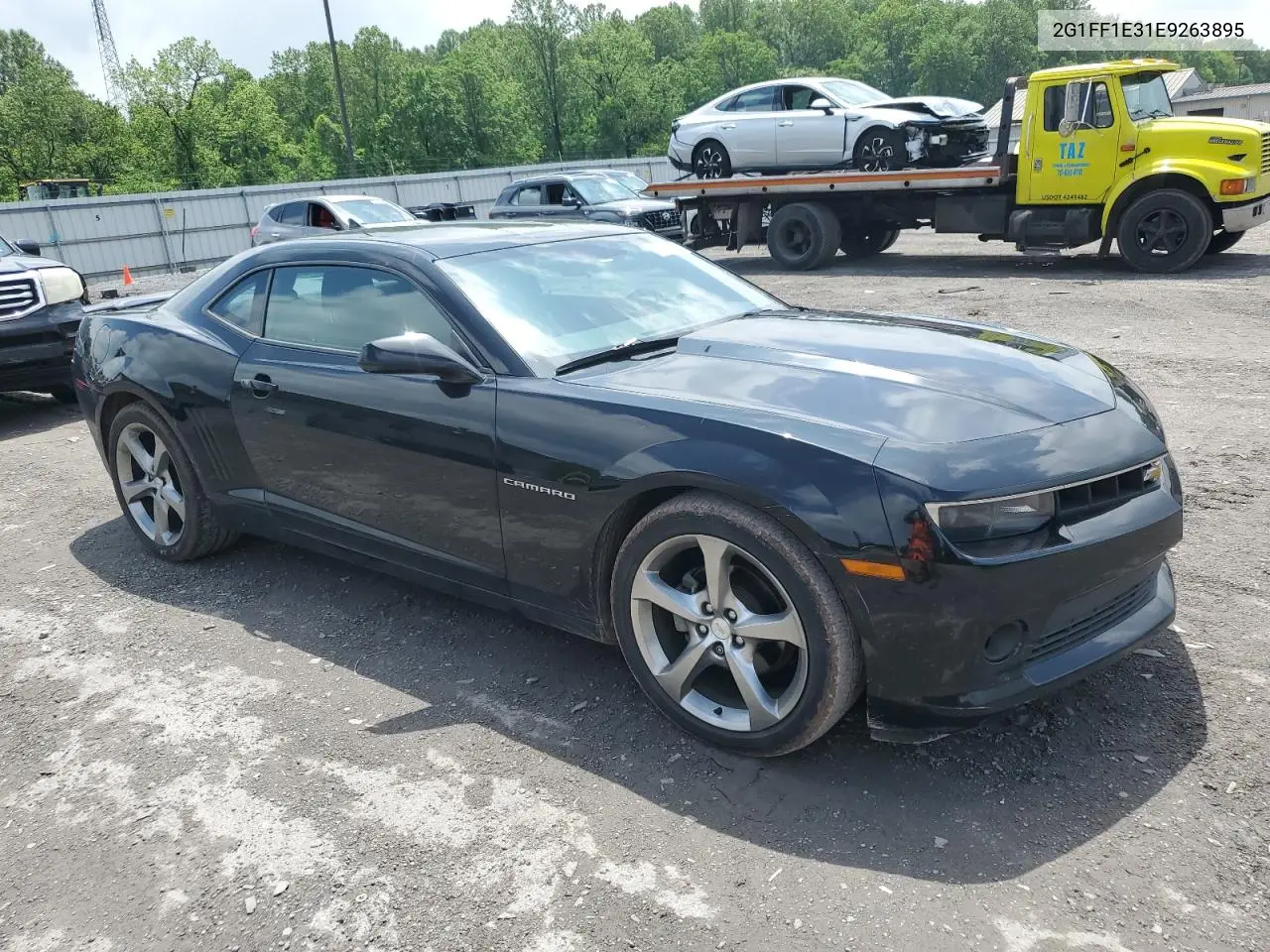 2014 Chevrolet Camaro Lt VIN: 2G1FF1E31E9263895 Lot: 56836505