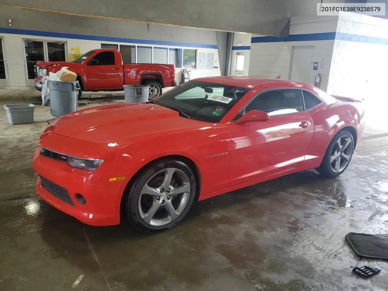 2014 Chevrolet Camaro Lt VIN: 2G1FC1E38E9238579 Lot: 56873565