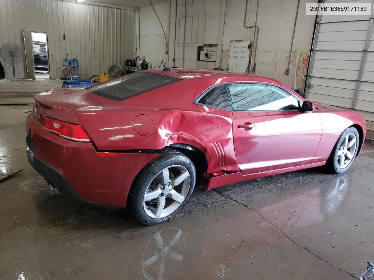 2014 Chevrolet Camaro Lt VIN: 2G1FB1E36E9171189 Lot: 57162165