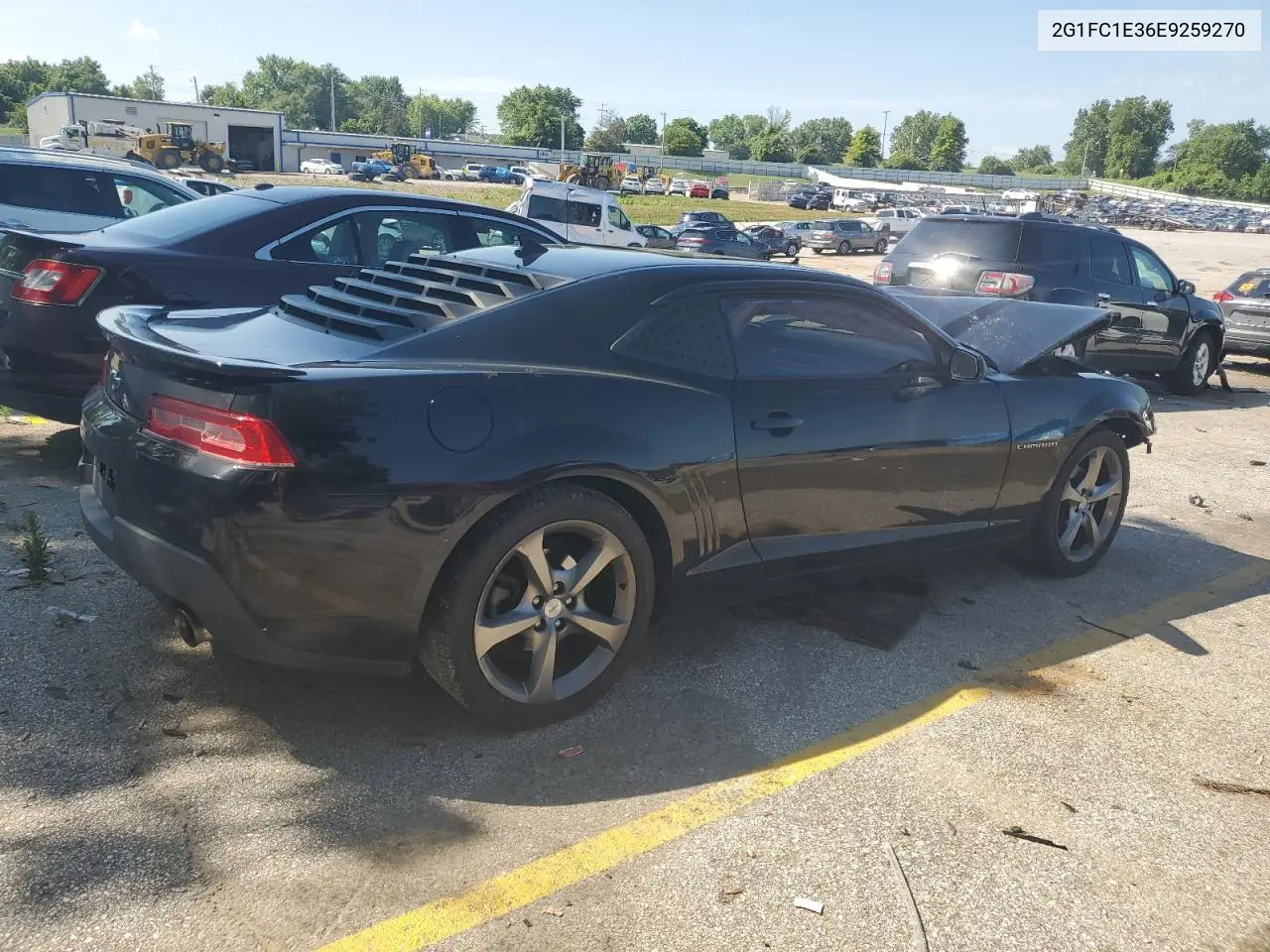 2014 Chevrolet Camaro Lt VIN: 2G1FC1E36E9259270 Lot: 63270135