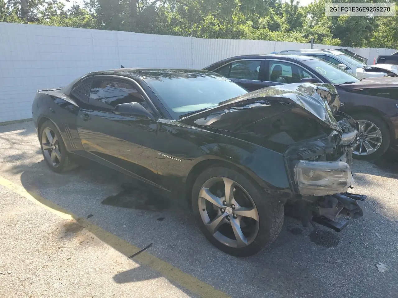 2014 Chevrolet Camaro Lt VIN: 2G1FC1E36E9259270 Lot: 63270135