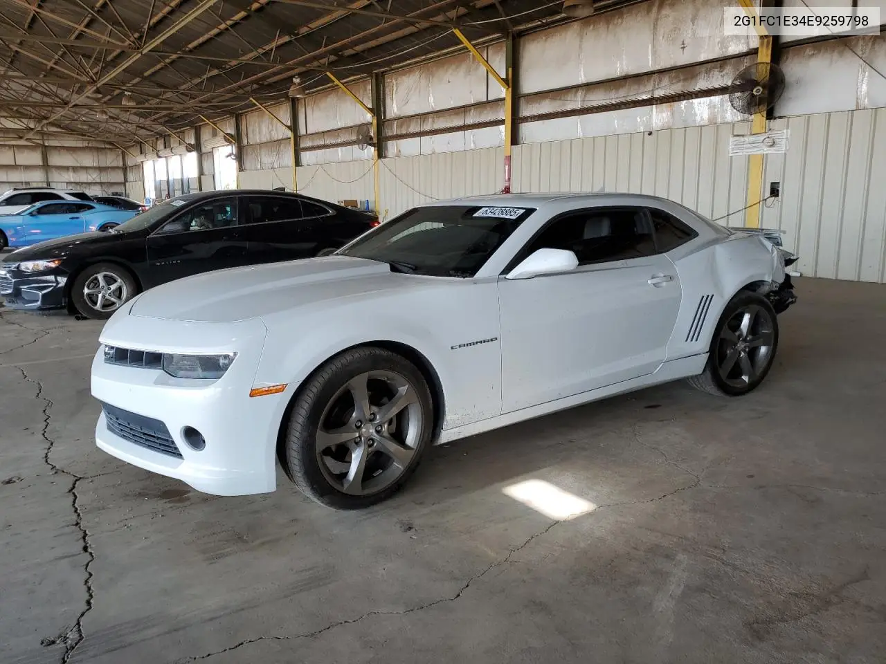 2014 Chevrolet Camaro Lt VIN: 2G1FC1E34E9259798 Lot: 63428885