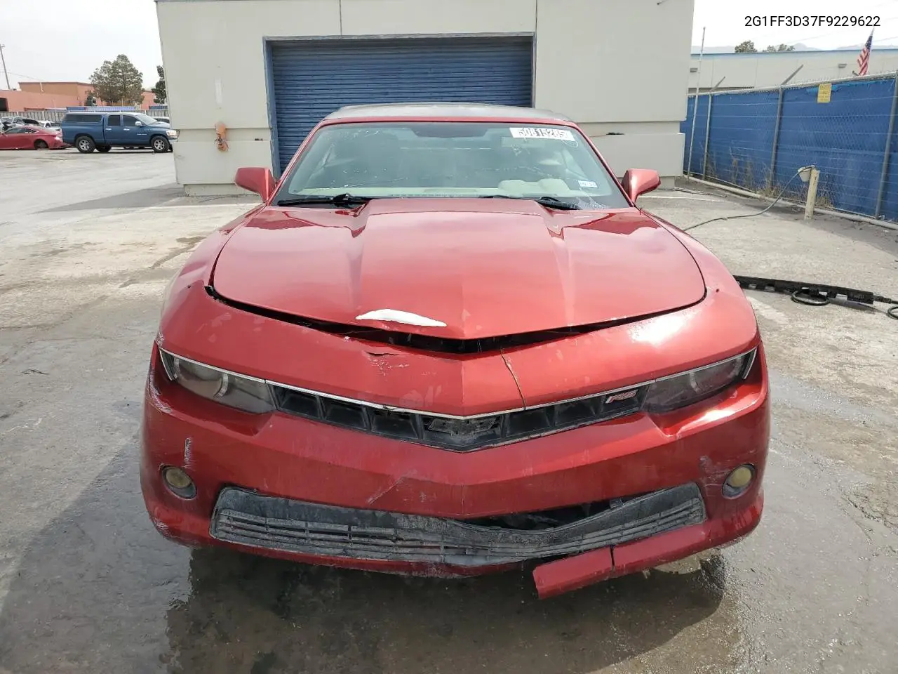 2015 Chevrolet Camaro Lt VIN: 2G1FF3D37F9229622 Lot: 50815285