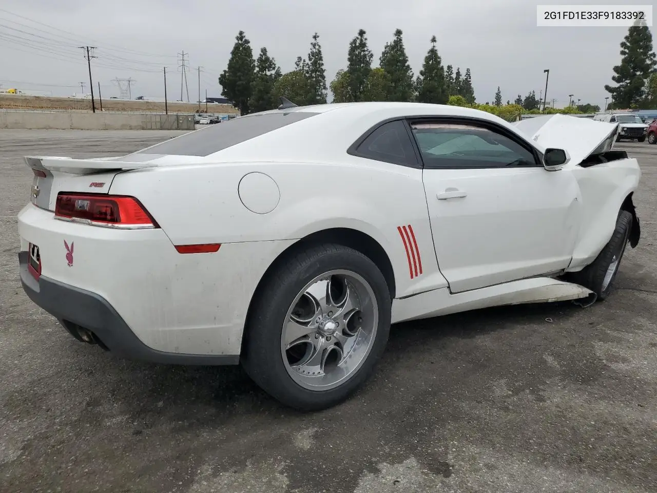 2015 Chevrolet Camaro Lt VIN: 2G1FD1E33F9183392 Lot: 53484635