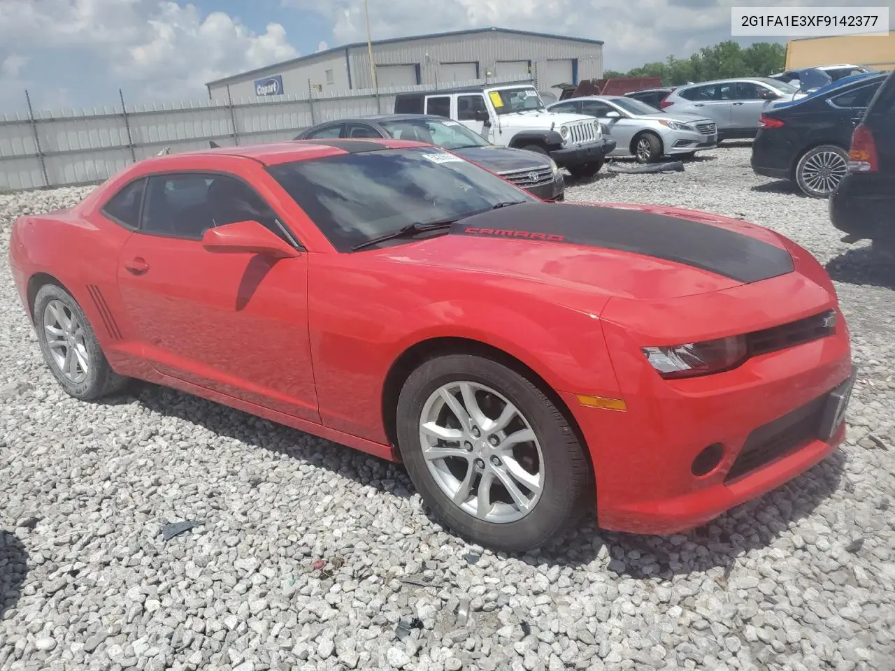 2015 Chevrolet Camaro Ls VIN: 2G1FA1E3XF9142377 Lot: 54206935