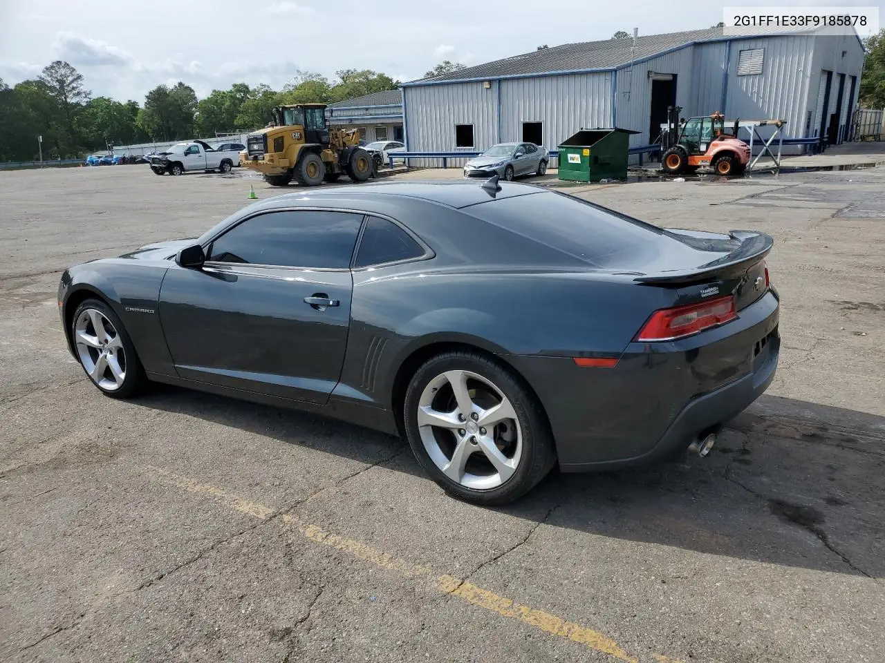 2015 Chevrolet Camaro Lt VIN: 2G1FF1E33F9185878 Lot: 54603725
