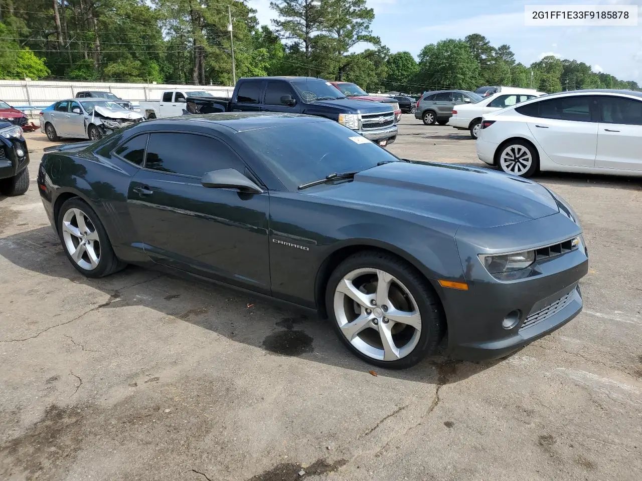 2015 Chevrolet Camaro Lt VIN: 2G1FF1E33F9185878 Lot: 54603725