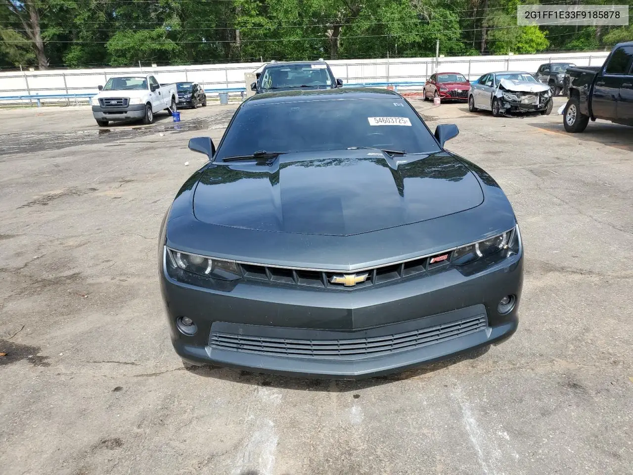 2015 Chevrolet Camaro Lt VIN: 2G1FF1E33F9185878 Lot: 54603725