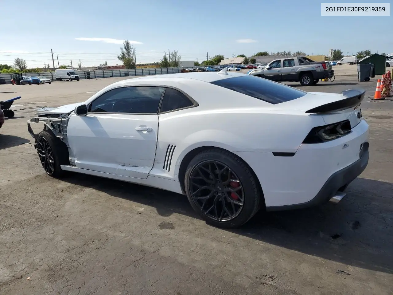 2015 Chevrolet Camaro Lt VIN: 2G1FD1E30F9219359 Lot: 56681835