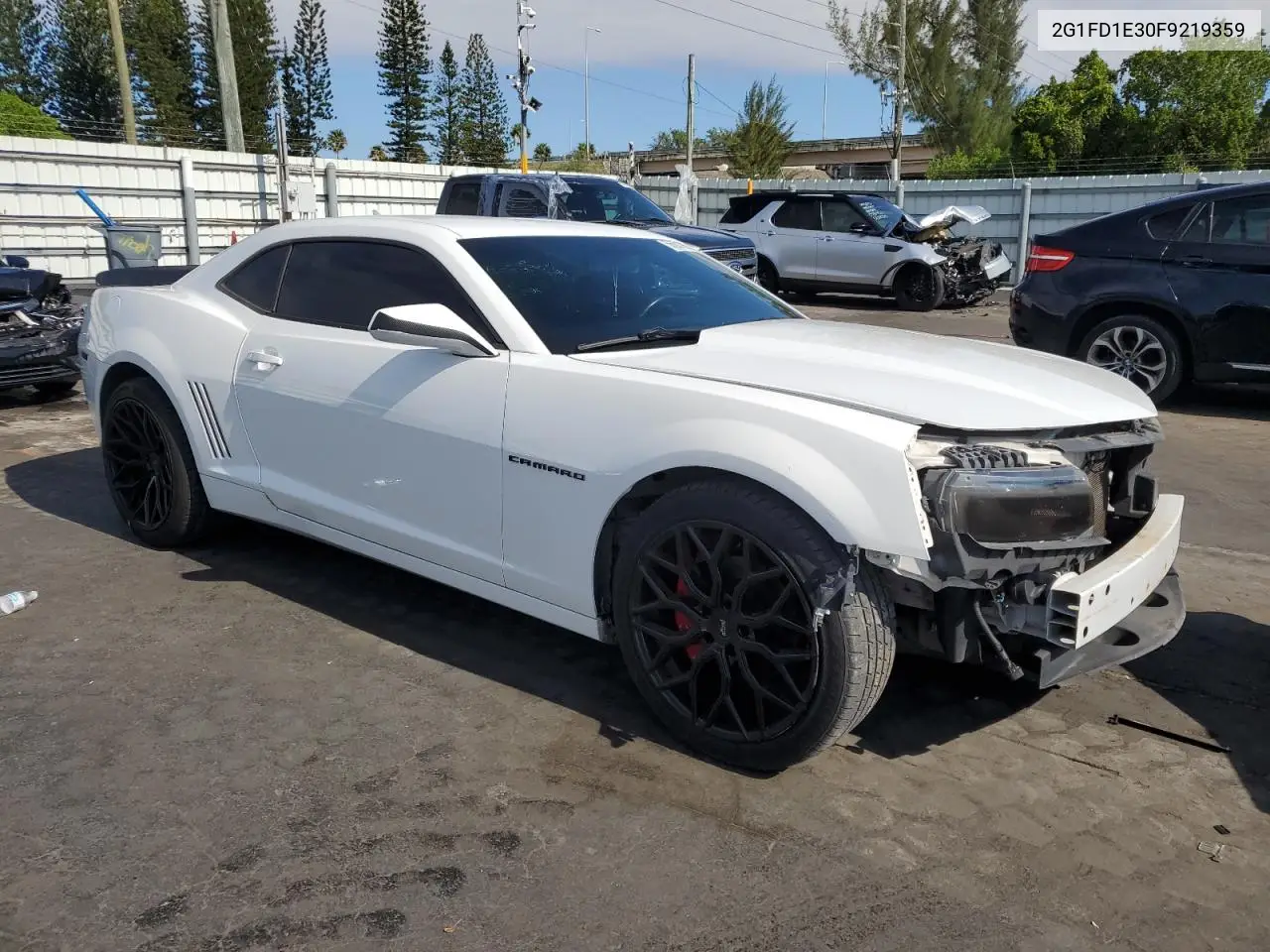 2015 Chevrolet Camaro Lt VIN: 2G1FD1E30F9219359 Lot: 56681835