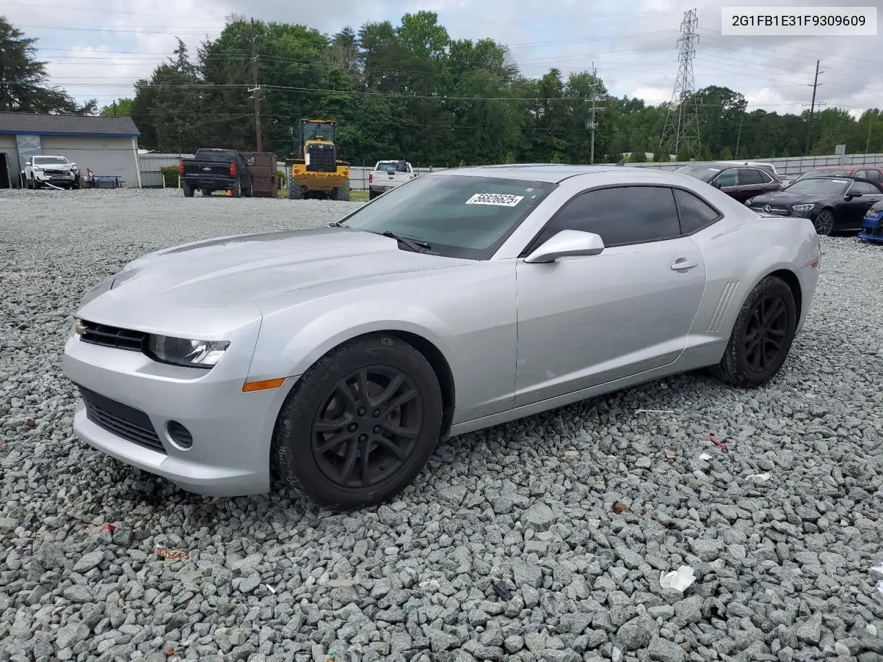 2015 Chevrolet Camaro Ls VIN: 2G1FB1E31F9309609 Lot: 56826625