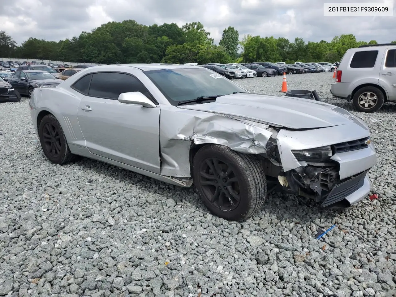 2015 Chevrolet Camaro Ls VIN: 2G1FB1E31F9309609 Lot: 56826625
