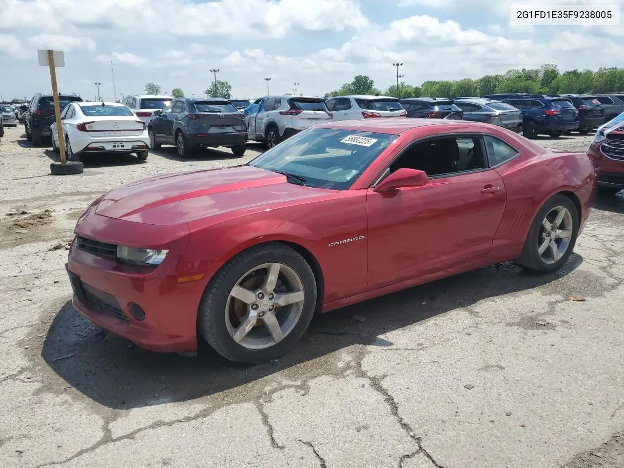 2015 Chevrolet Camaro Lt VIN: 2G1FD1E35F9238005 Lot: 56882225