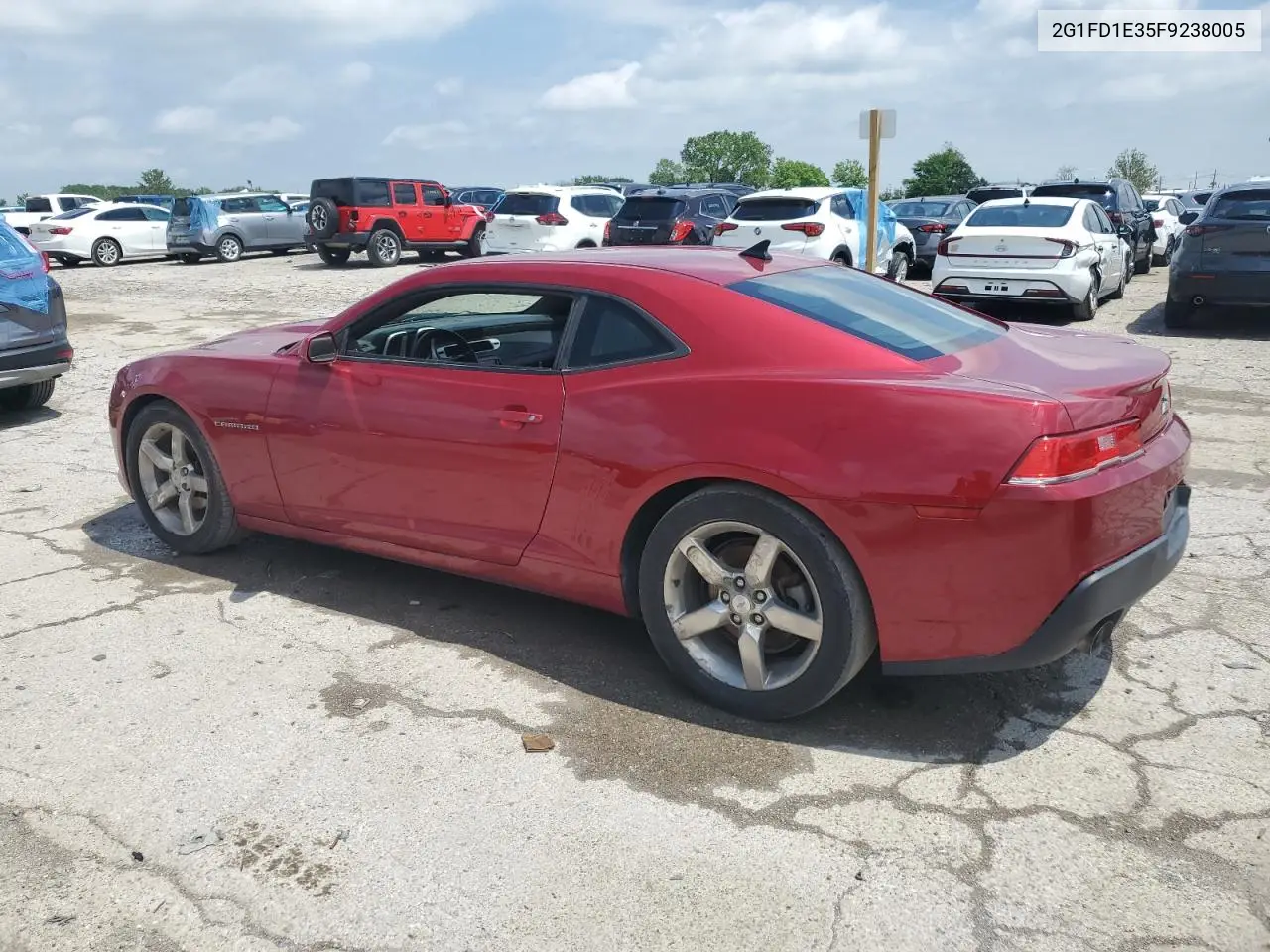 2015 Chevrolet Camaro Lt VIN: 2G1FD1E35F9238005 Lot: 56882225