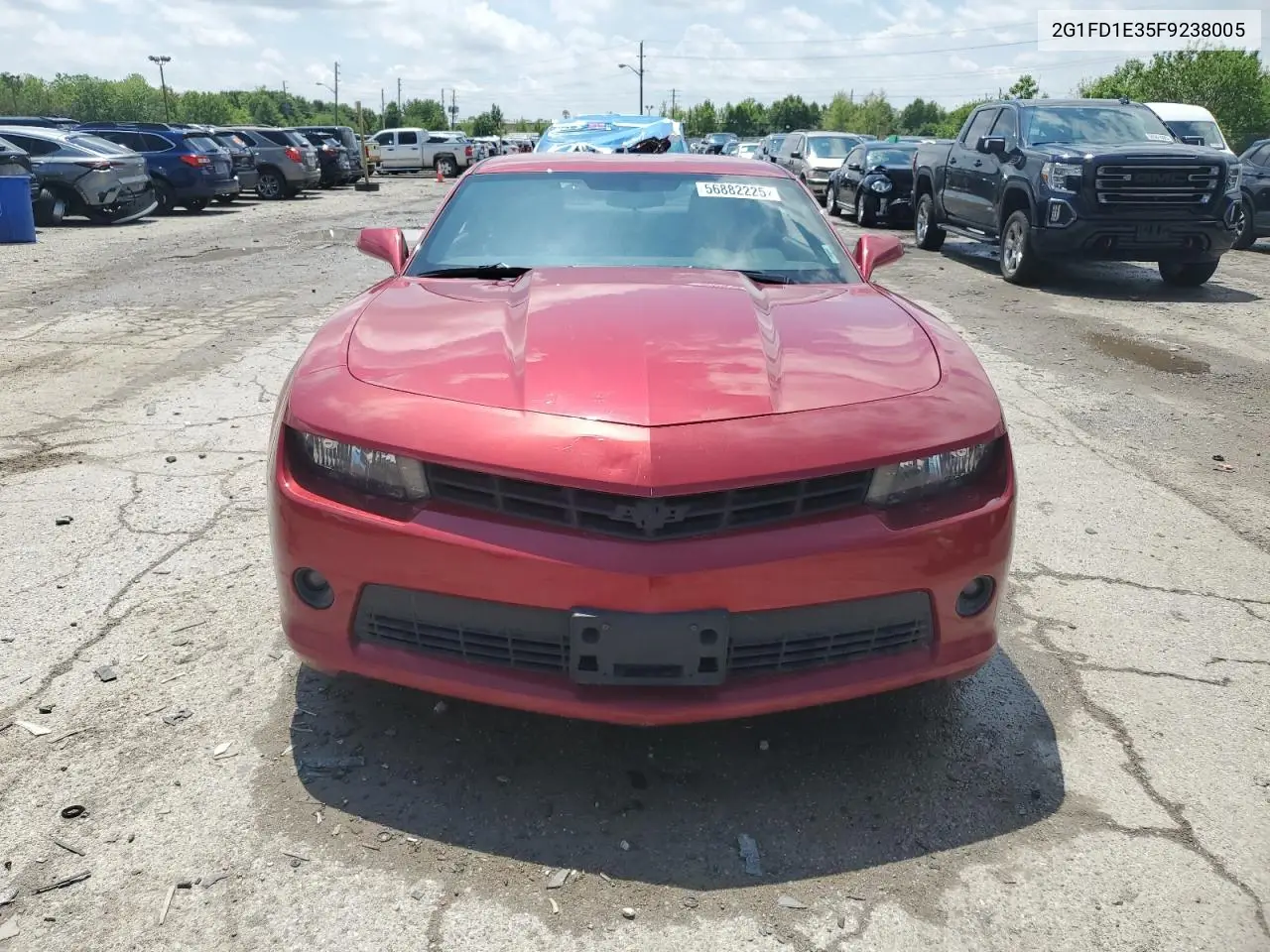 2015 Chevrolet Camaro Lt VIN: 2G1FD1E35F9238005 Lot: 56882225