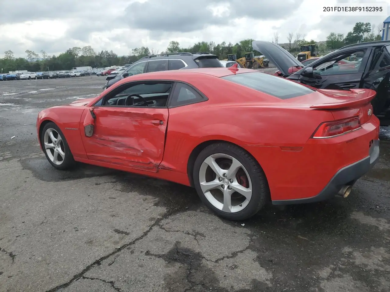 2015 Chevrolet Camaro Lt VIN: 2G1FD1E38F9152395 Lot: 57316655