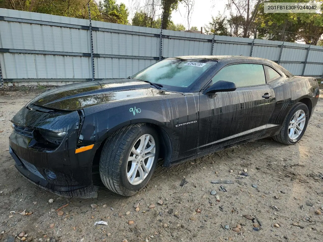 2015 Chevrolet Camaro Ls VIN: 2G1FB1E30F9244042 Lot: 62646235