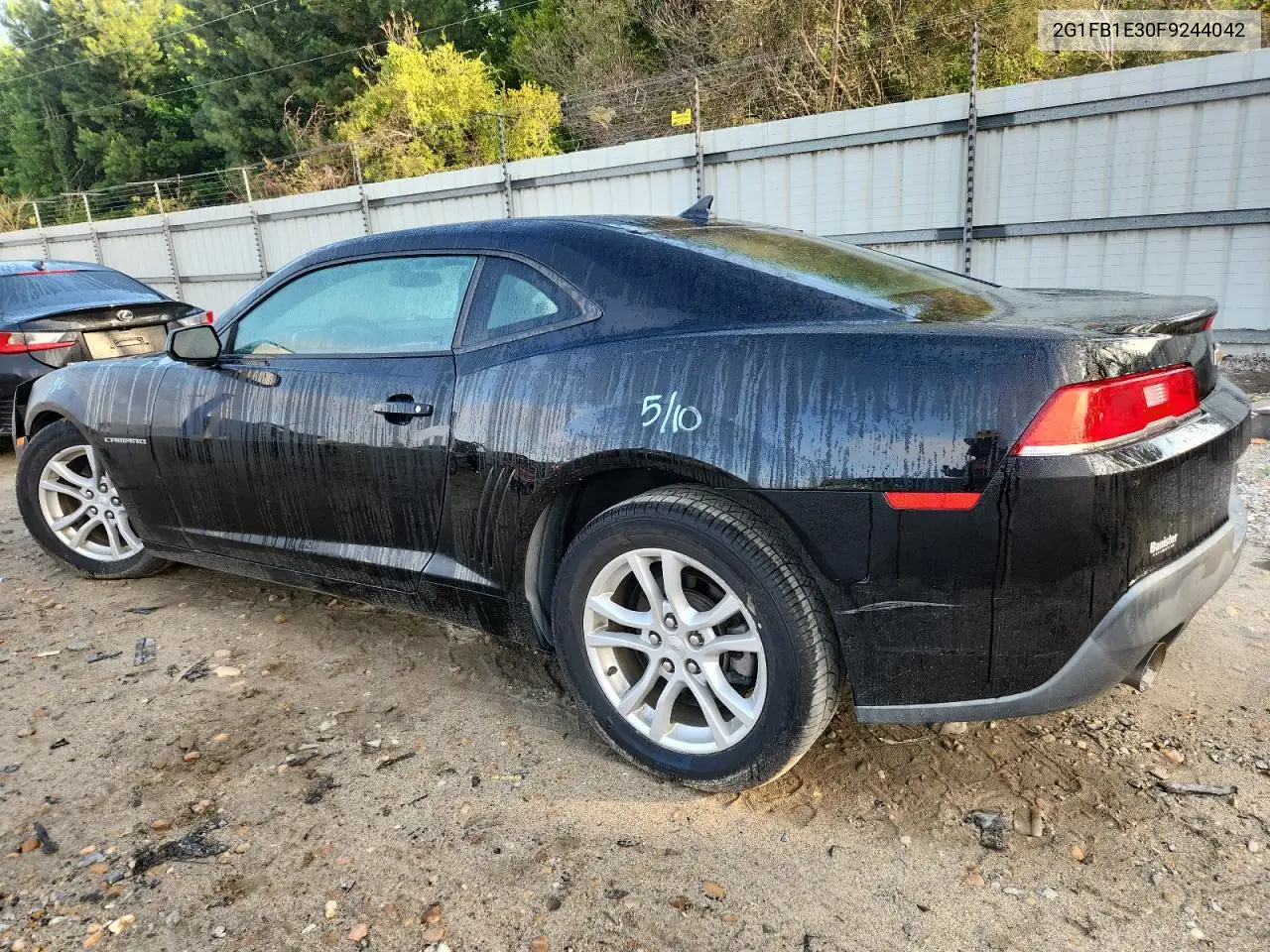 2015 Chevrolet Camaro Ls VIN: 2G1FB1E30F9244042 Lot: 62646235