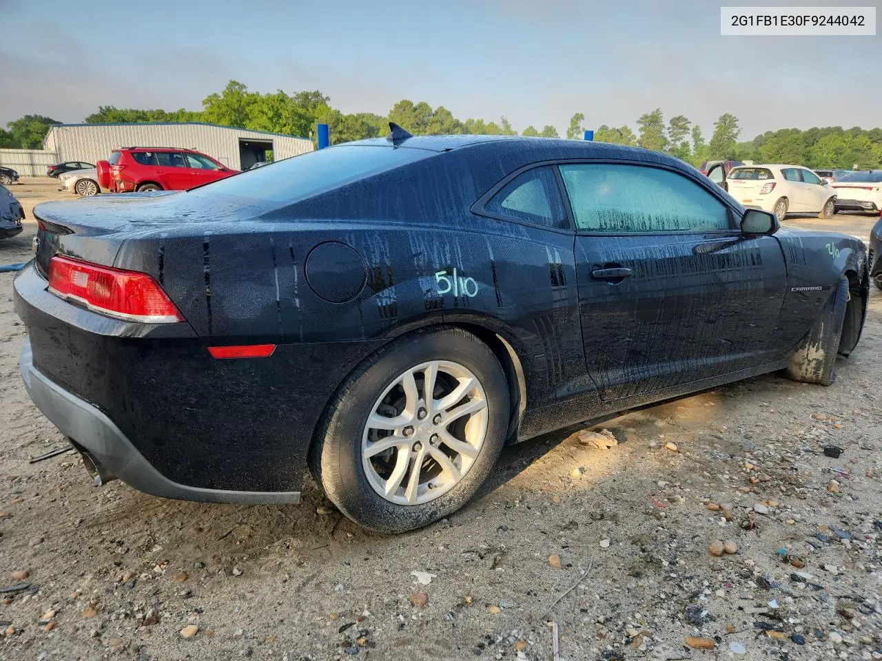 2015 Chevrolet Camaro Ls VIN: 2G1FB1E30F9244042 Lot: 62646235