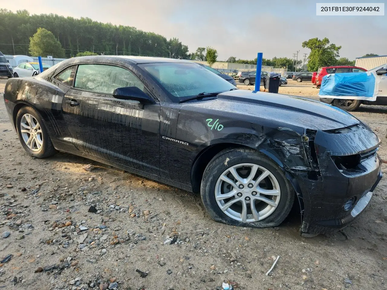 2015 Chevrolet Camaro Ls VIN: 2G1FB1E30F9244042 Lot: 62646235