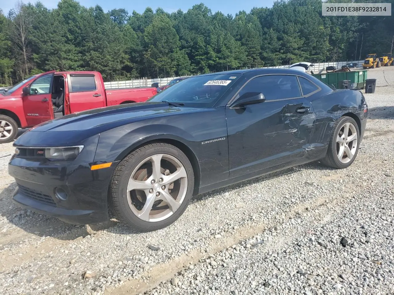 2015 Chevrolet Camaro Lt VIN: 2G1FD1E38F9232814 Lot: 62646365