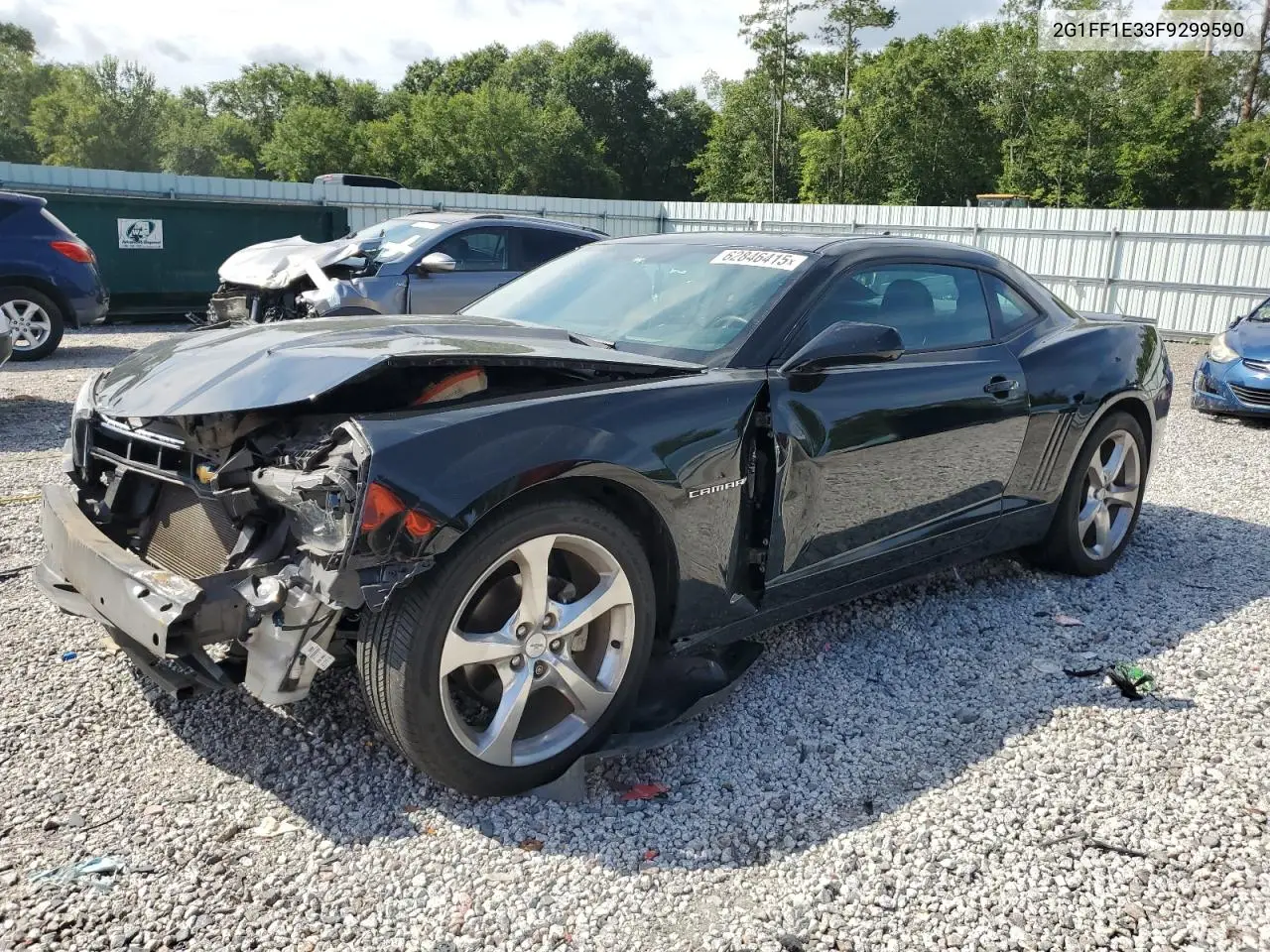 2015 Chevrolet Camaro Lt VIN: 2G1FF1E33F9299590 Lot: 62846415