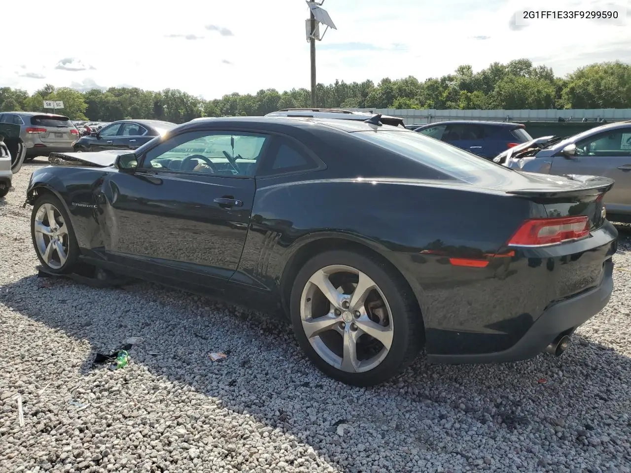 2015 Chevrolet Camaro Lt VIN: 2G1FF1E33F9299590 Lot: 62846415