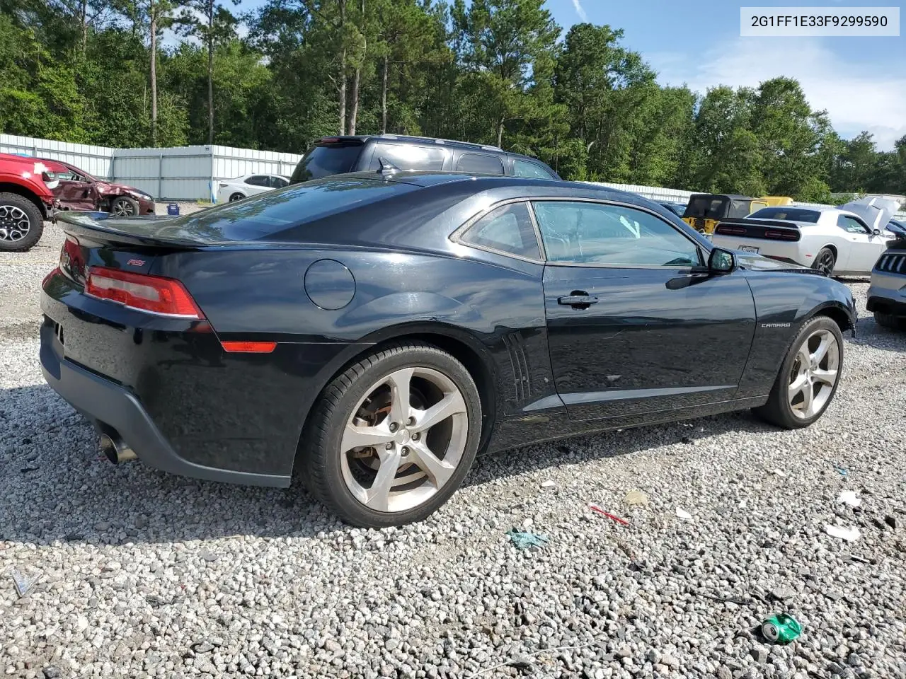 2015 Chevrolet Camaro Lt VIN: 2G1FF1E33F9299590 Lot: 62846415