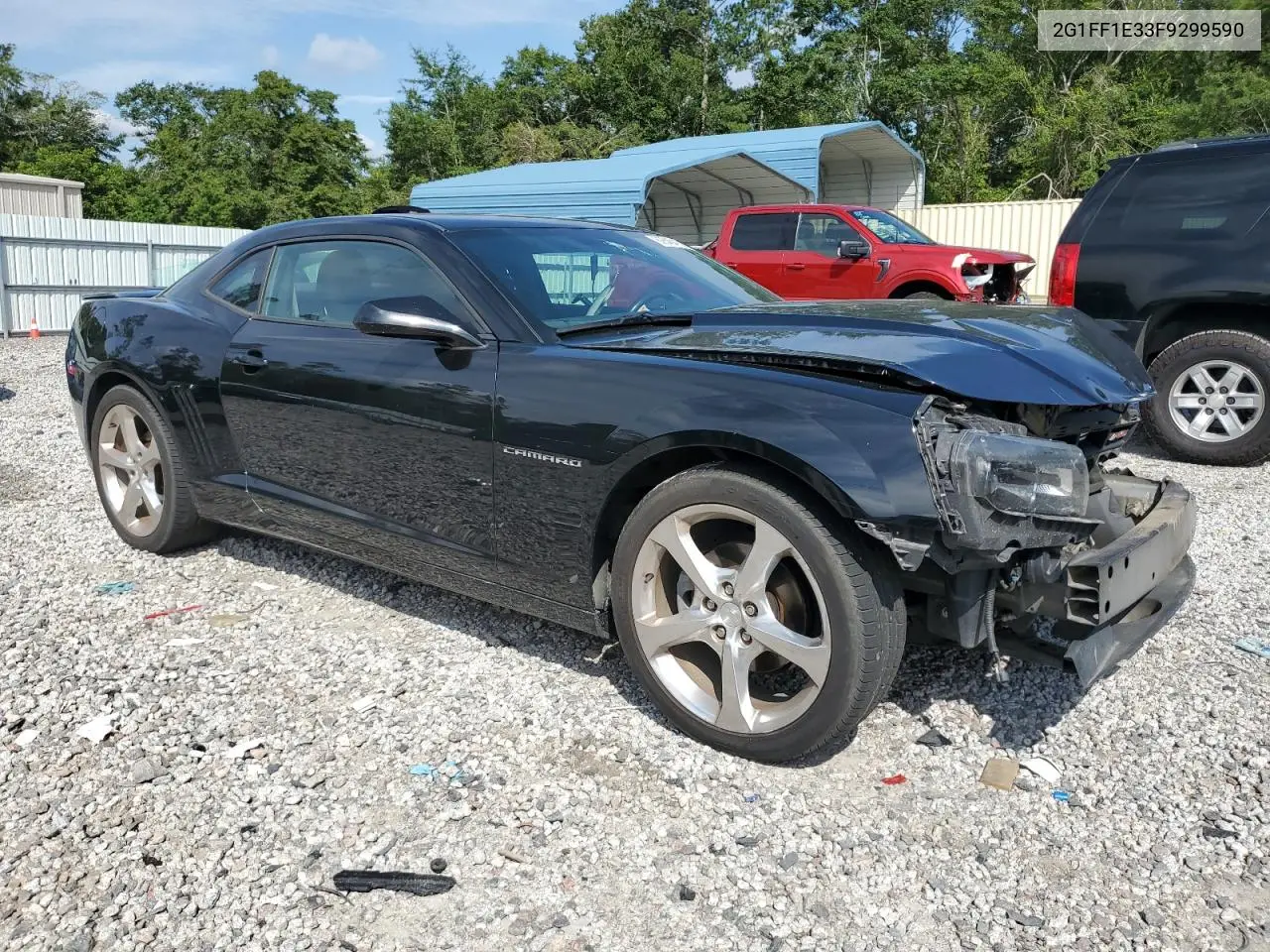 2015 Chevrolet Camaro Lt VIN: 2G1FF1E33F9299590 Lot: 62846415