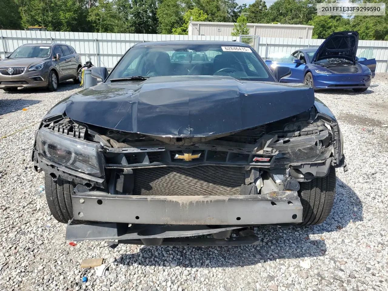 2015 Chevrolet Camaro Lt VIN: 2G1FF1E33F9299590 Lot: 62846415