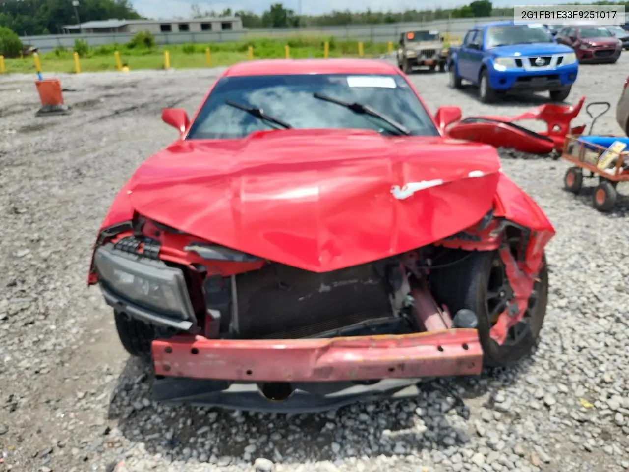 2015 Chevrolet Camaro Ls VIN: 2G1FB1E33F9251017 Lot: 63116015