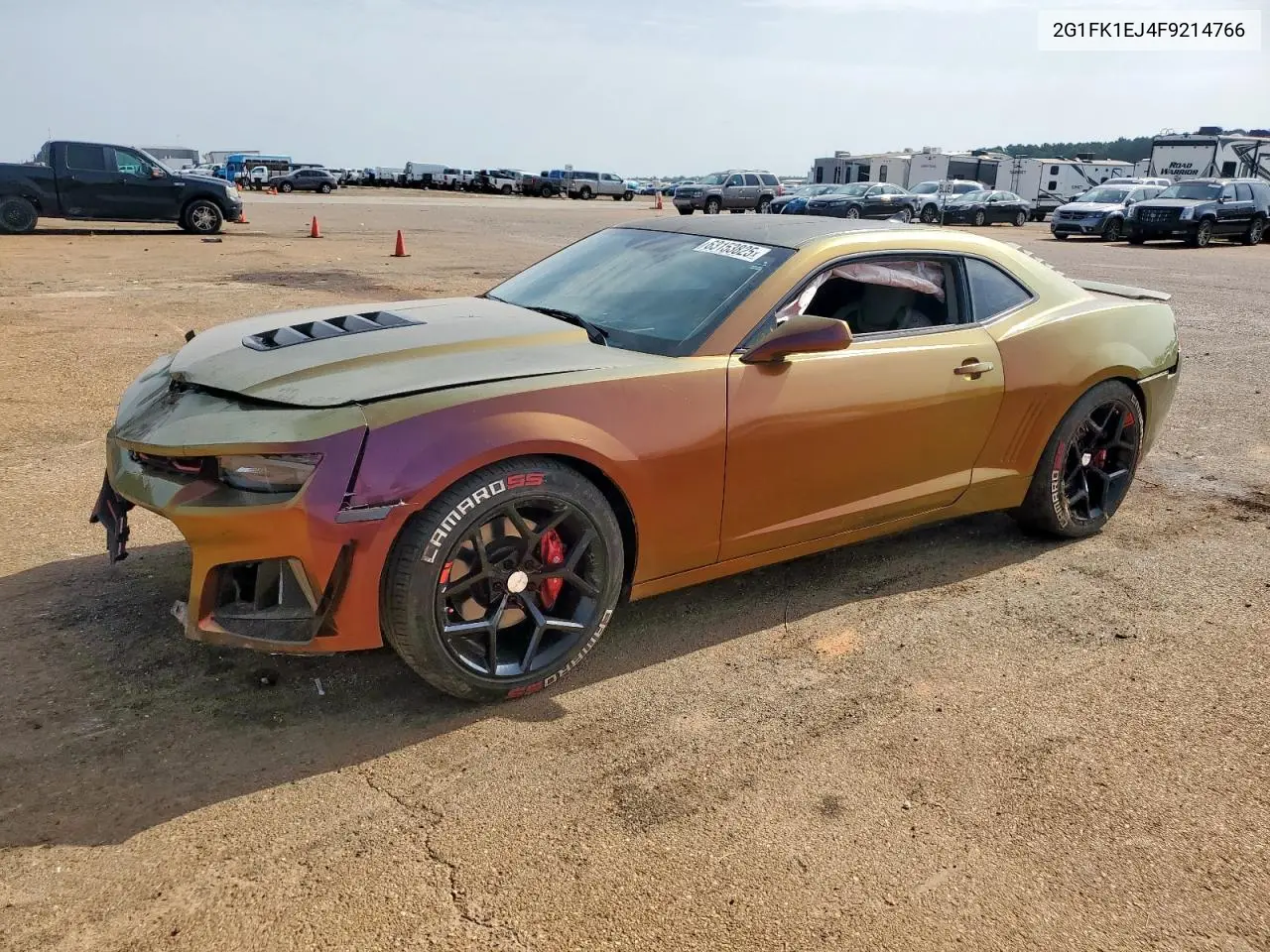 2015 Chevrolet Camaro 2Ss VIN: 2G1FK1EJ4F9214766 Lot: 63153825