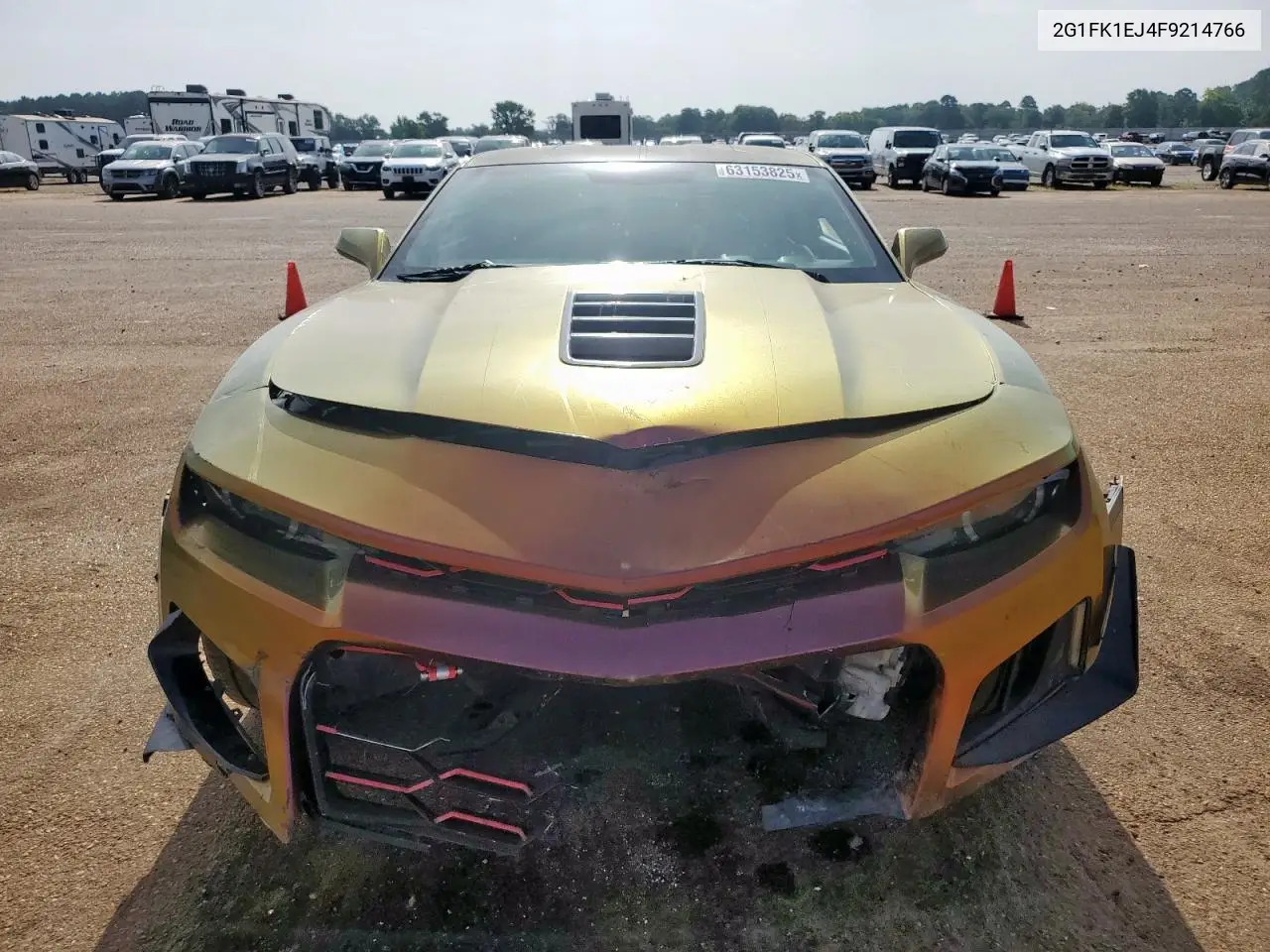 2015 Chevrolet Camaro 2Ss VIN: 2G1FK1EJ4F9214766 Lot: 63153825