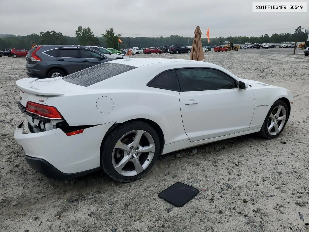 2015 Chevrolet Camaro Lt VIN: 2G1FF1E34F9156549 Lot: 63301505