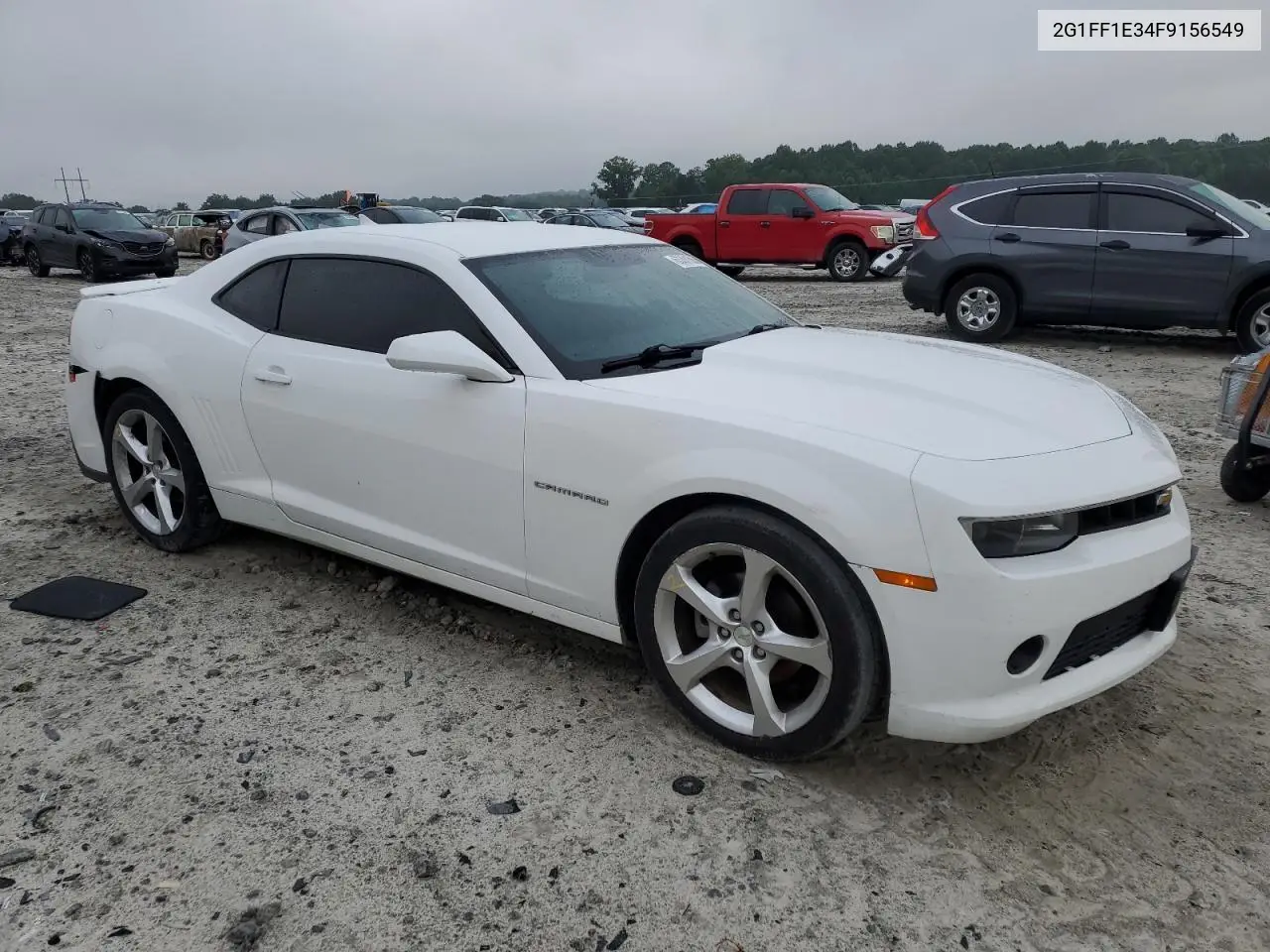 2015 Chevrolet Camaro Lt VIN: 2G1FF1E34F9156549 Lot: 63301505