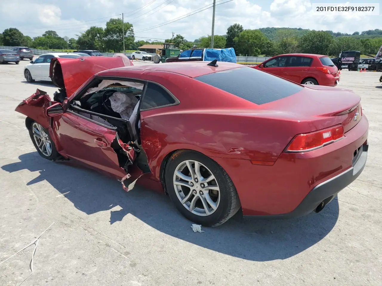 2015 Chevrolet Camaro Lt VIN: 2G1FD1E32F9182377 Lot: 63449185