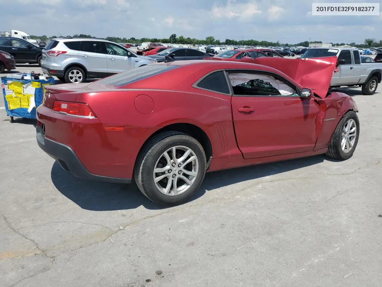 2015 Chevrolet Camaro Lt VIN: 2G1FD1E32F9182377 Lot: 63449185