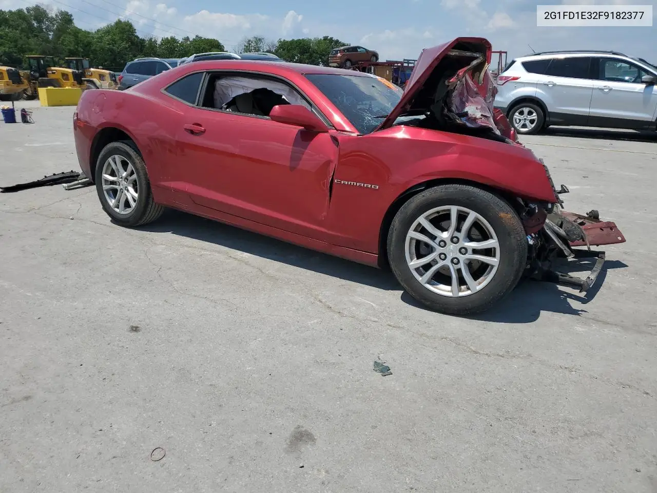 2015 Chevrolet Camaro Lt VIN: 2G1FD1E32F9182377 Lot: 63449185