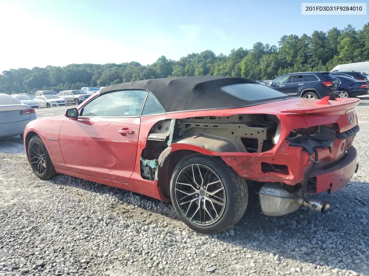 2015 Chevrolet Camaro Lt VIN: 2G1FD3D31F9284010 Lot: 63461205