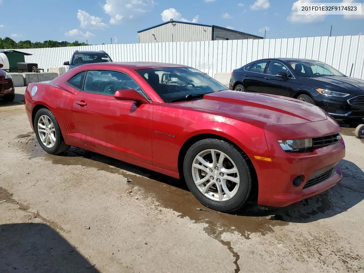 2015 Chevrolet Camaro Lt VIN: 2G1FD1E32F9174523 Lot: 63613525