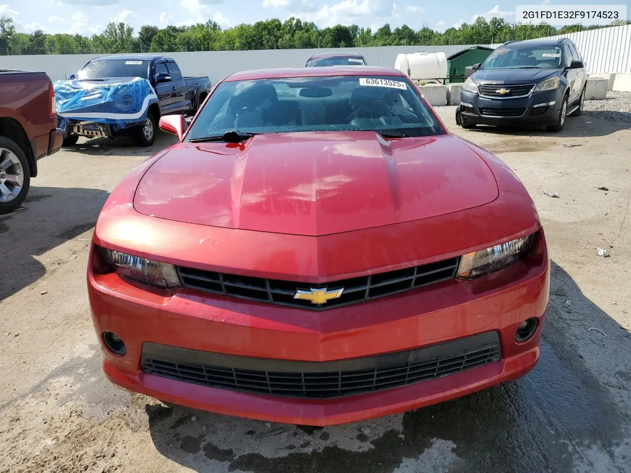 2015 Chevrolet Camaro Lt VIN: 2G1FD1E32F9174523 Lot: 63613525
