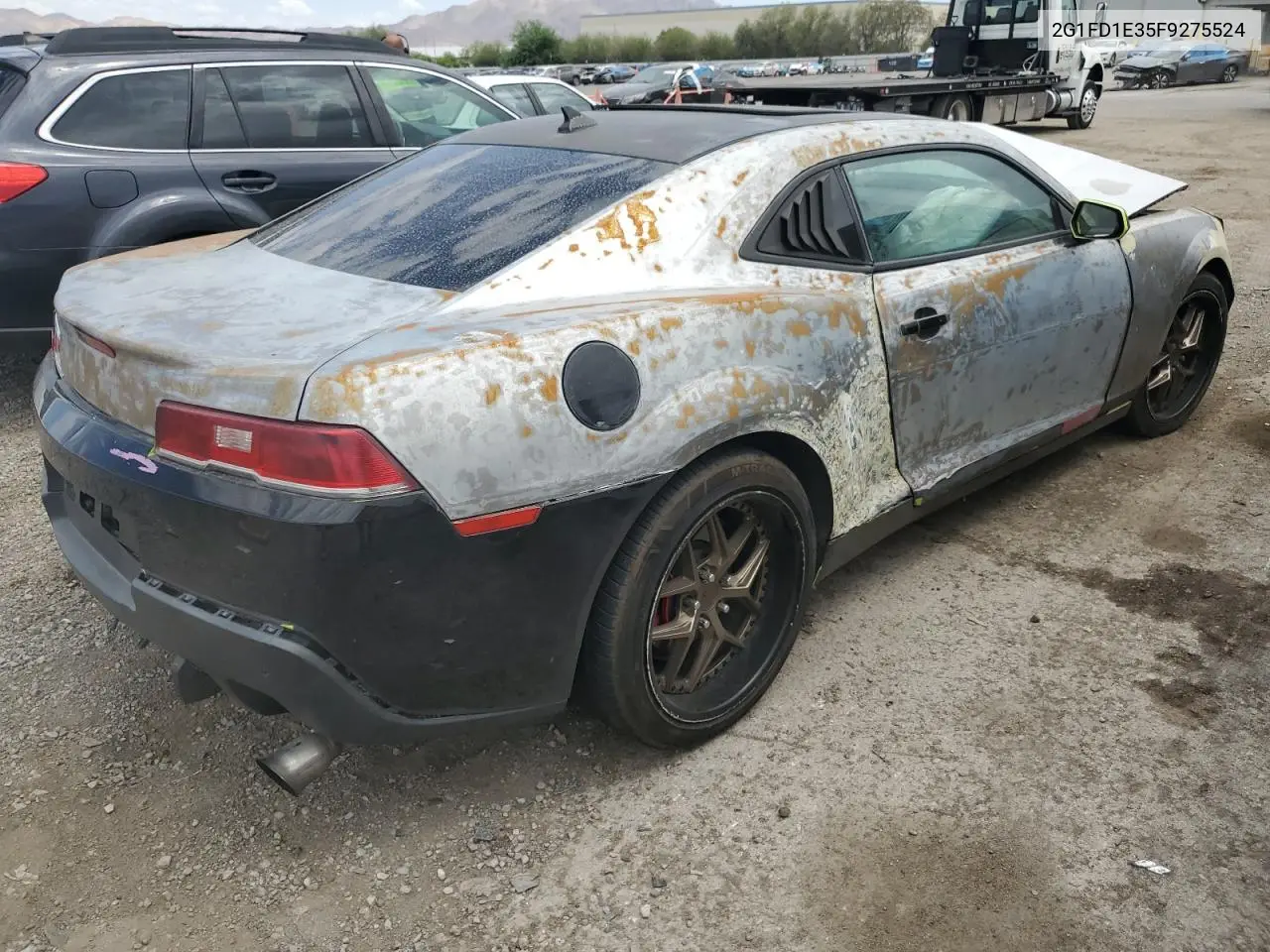 2015 Chevrolet Camaro Lt VIN: 2G1FD1E35F9275524 Lot: 63838875