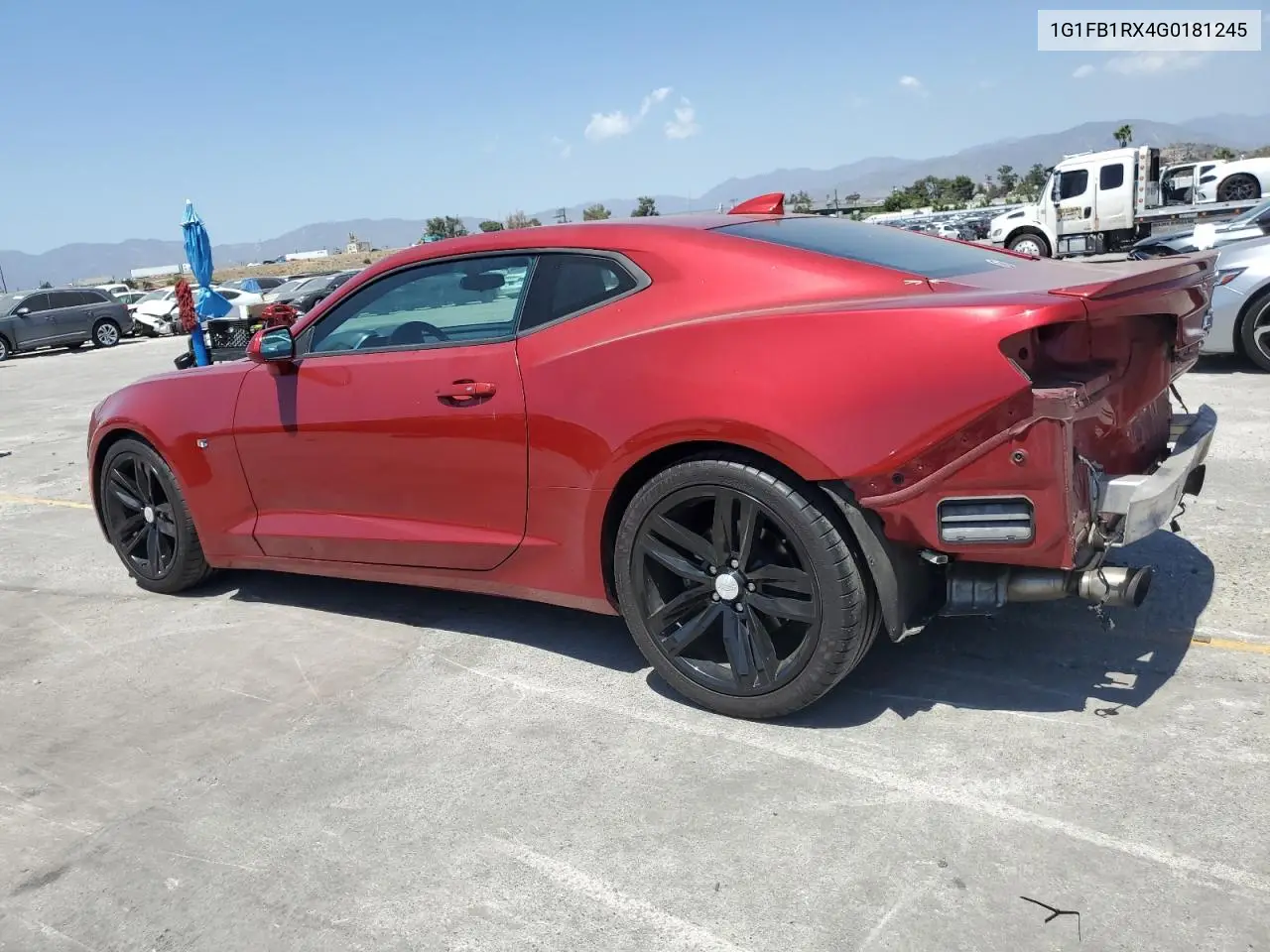 2016 Chevrolet Camaro Lt VIN: 1G1FB1RX4G0181245 Lot: 56431545