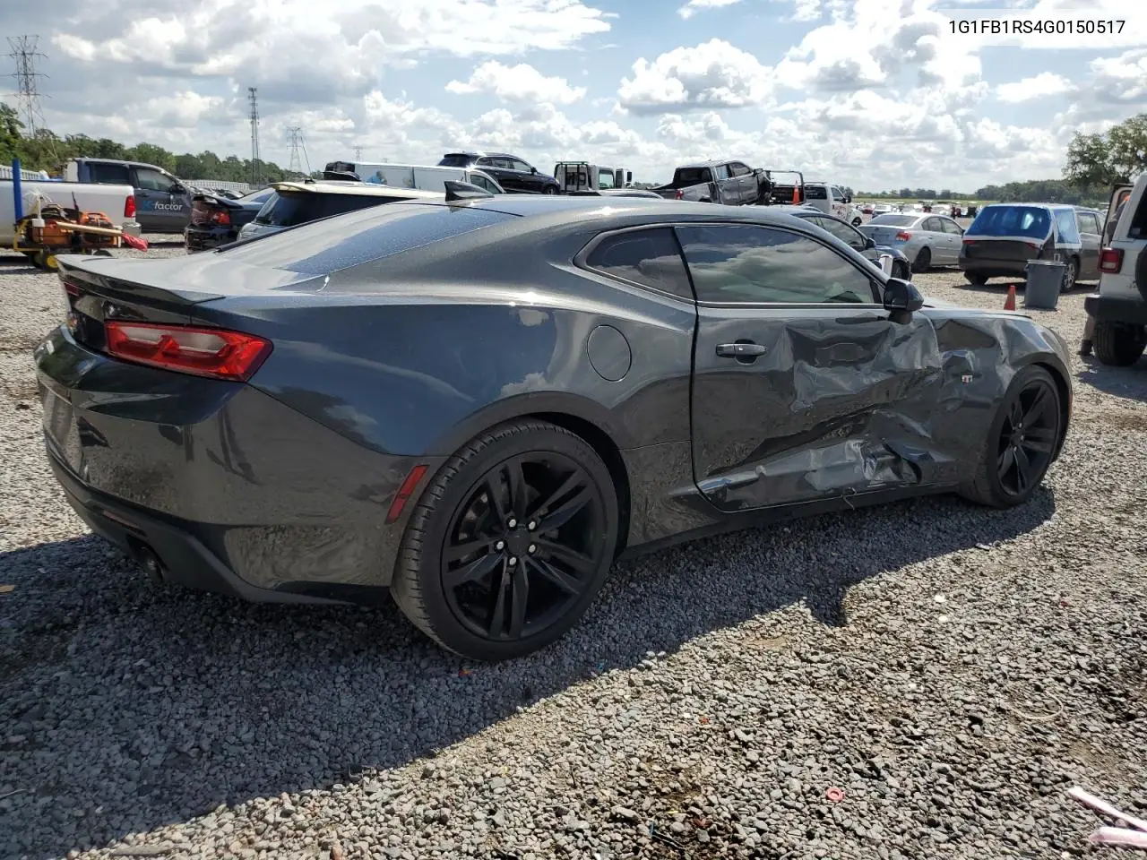 2016 Chevrolet Camaro Lt VIN: 1G1FB1RS4G0150517 Lot: 56700645