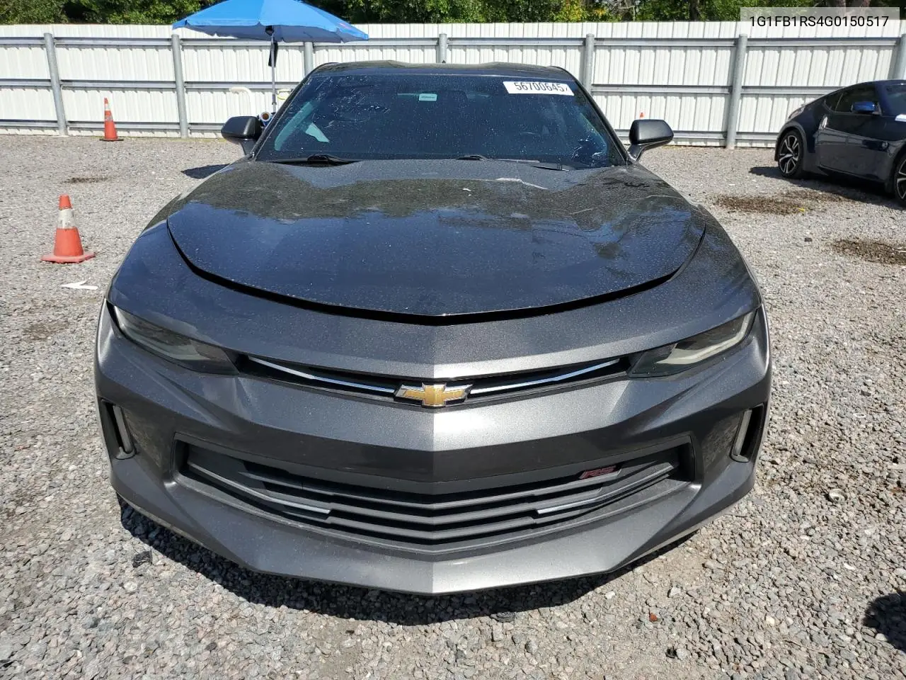 2016 Chevrolet Camaro Lt VIN: 1G1FB1RS4G0150517 Lot: 56700645