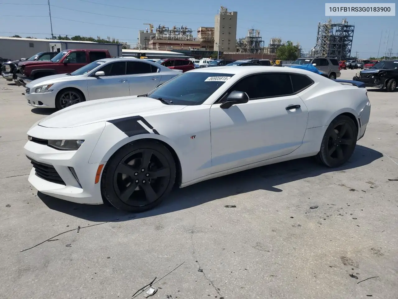2016 Chevrolet Camaro Lt VIN: 1G1FB1RS3G0183900 Lot: 56905915